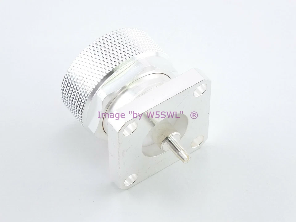 7/16 DIN Male Connector fit Type 43 Watt Meter & Socket Head Screws - by W5SWL - Image 2 of 3