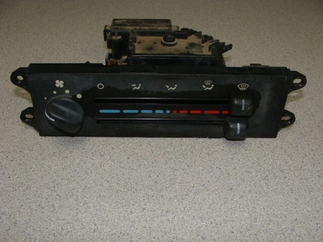 97 98 1997 1998 JEEP WRANGLER HEATER CLIMATE TEMPERATURE CONTROL WITHOUT AC - Image 2 of 3