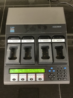 Cadex C7400 Battery Analyzer w/ 4 M3516A/M5516A Adapters