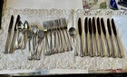 Eighteenth 18th Century Reed Barton STERLING SILVER Flatware Set 41 pc Sugar Spn