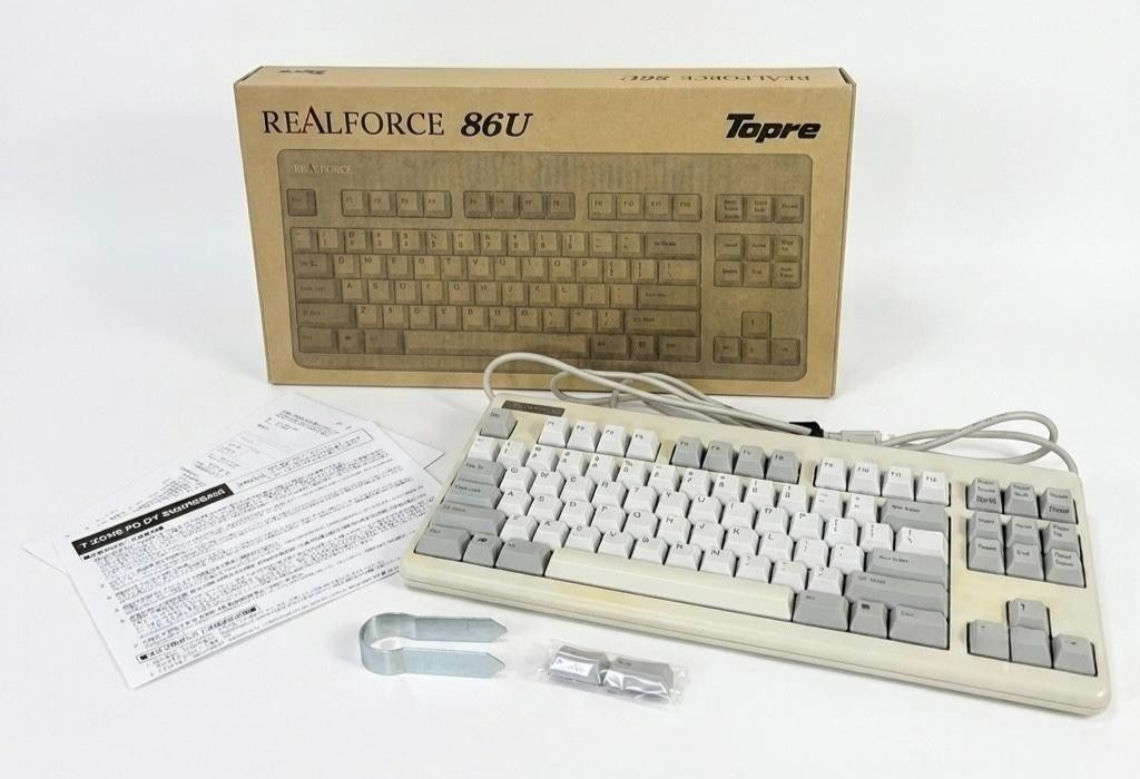 【動作確認済】東プレ REALFORCE 86U SE0500 英語配列 Topre Realforce 86U SE0500 Tenkeyless Mechanical Keyboard Variable