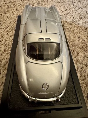 1/18 Kyosho 1954 Mercedes Benz 300 SL Gullwing, Silver, RARE READ