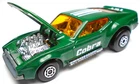 1980 MATCHBOX LESNEY FORD BOSS MUSTANG COBRA GREEN 1:65 DIECAST 2 7/8" CAR WHITE