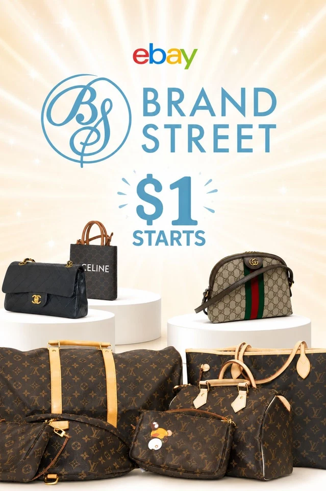 $1 STARTS ON  LV, FENDI, CELINE, & MORE with Brand Street Tokyo! 🌟🛍️
