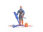 GI Joe Action Figure BLAST OFF v1 w Gun Helmet Missile Knife 1993 CD: 8.5