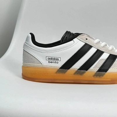 Size 9.5 - Bad Bunny x adidas Gazelle Indoor Core White for sale