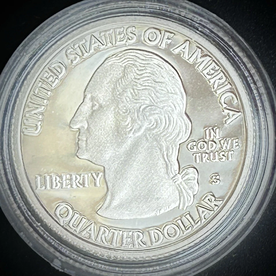 Amazing District of Columbia Proof Quarter Dollar Coin!! 💥💥 Mint Condition - Image 2 of 4