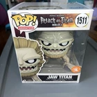 Funko POP! Attack on Titan Jaw Titan 6 inch #1511 ~ Crunchyroll Exclusive ~ NEW!