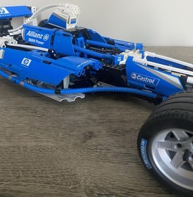 Lego 8461 Williams F1 Team Racer Technic Racers 100% Complete Set Formula 1 2002