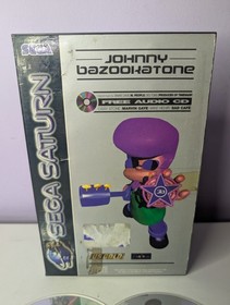 Sega Saturn Johnny Bazookatone PAL No Manual 