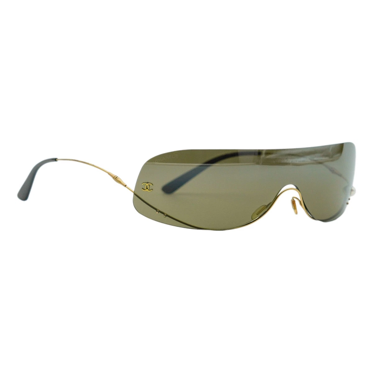 CHANEL Rimless Gold Sunglasses for Women for sale | eBay