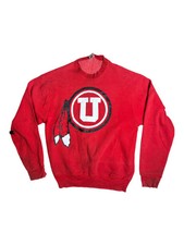 90s University Of Utah Sweatshirt / XL