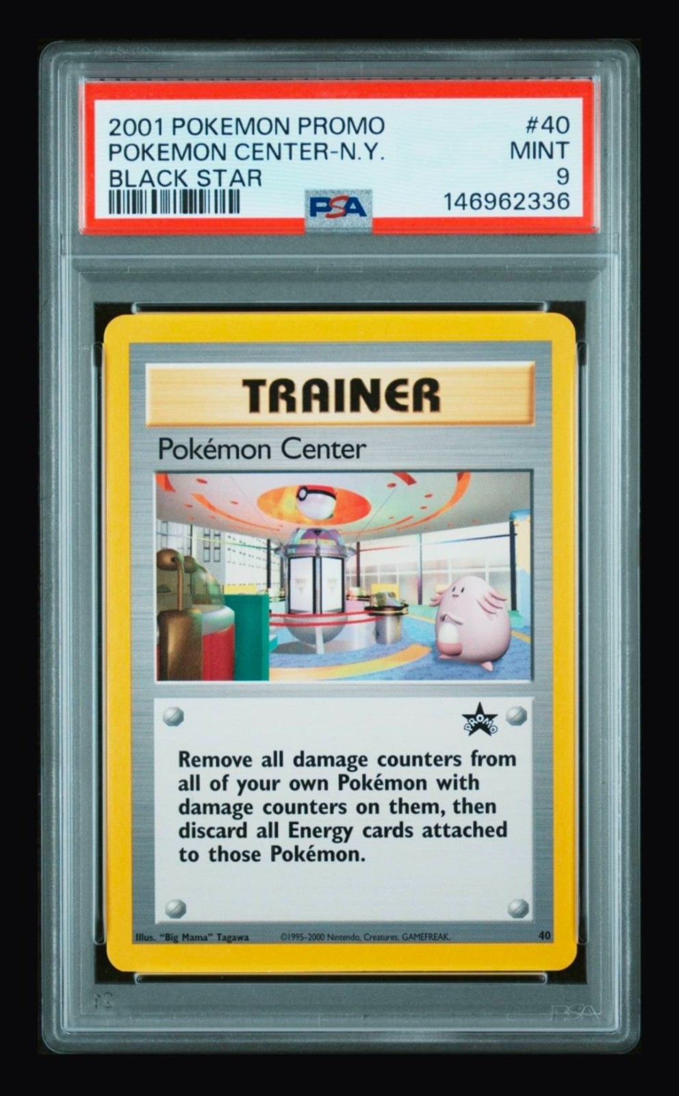 Pokemon Center N.Y. Black Star Promo #40 PSA 9 Mint