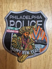 PENNA PHILADELPHIA POLICE DEPT MUMMERS "JASON KELCE / 2ND ST" EMBROIDERED PATCH