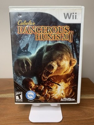 Cabelas Dangerous Hunts 2011 - Nintendo Wii - CIB - Tested & Works