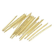 Acoustic Guitar Fret Wire Guitar Fretboard 20 Fret 2mm Gold Tone, Pack of 20