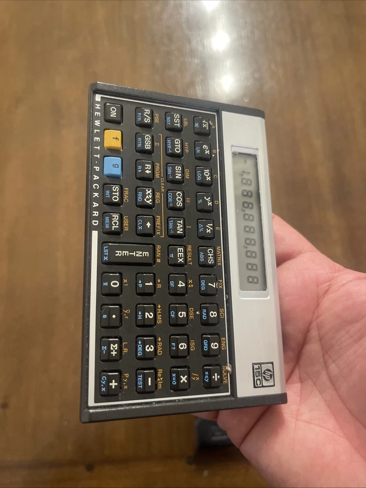 Vintage HP-15C Scientific Programmable Calculator With Sleeve Works Tested - Image 3 of 4