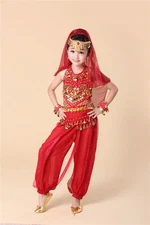 Yongda Jiayi Children's Belly Dance Highlight Suit Children's Indian Dance Perfo