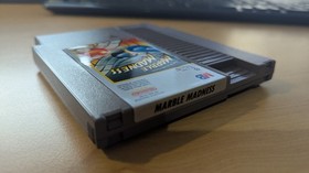 NES Marble Madness FRA near MINT COMPLET Notice et Poster CIB