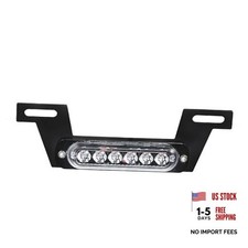 Motorbike Tail Light Universal Motorcycle B6 Dual Mid License Plate Lights