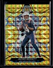 2024 Panini Mosaic #148 Jacoby Brissett Mosaic Reactive Yellow