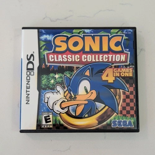 Sonic Classic Collection CIB W/ Manual Tested (Nintendo DS, 2010)
