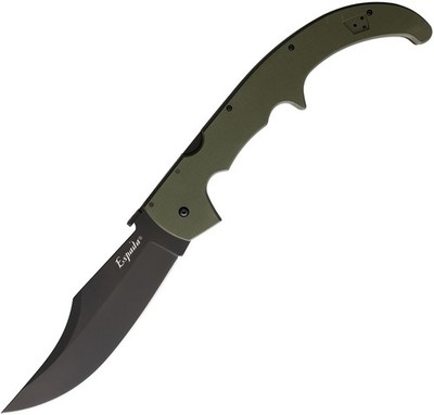 Cold Steel ESPADA XL Lockback OD Green Monster Folder