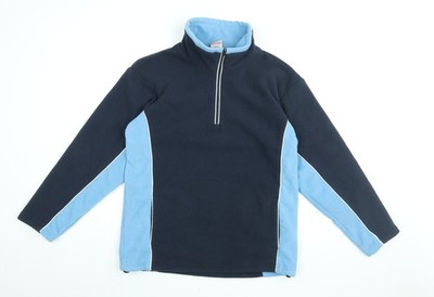 Result Herren Pullover Sweatshirt blau Polyester Größe S