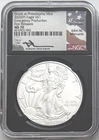 2020(P) SILVER EAGLE PHILLY EMERGENCY PRODUCTION FIRST RELEASE NGC MS70 MERCANTI