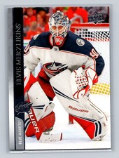 2020-21 Upper Deck #55 Elvis Merzlikins Columbus Blue Jackets