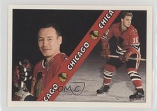 1991 Ultimate Original Six Team Checklist Pierre Pilote Bobby Hull #5 HOF 1bx0