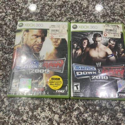 WWE SmackDown vs. Raw 2009 And 2010 Xbox 360 Tested