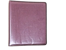 Franklin Covey Canada Maroon Faux Leather Classic Planner Organizer Binder7~1.25