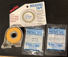4 Masking Tape And Pinstripe Tape Bundle Tami...