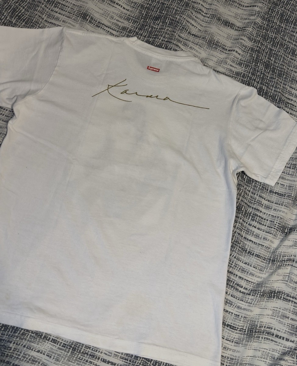 Supreme T Shirt Mens Medium White Pharoah Sanders Photo Graphic 