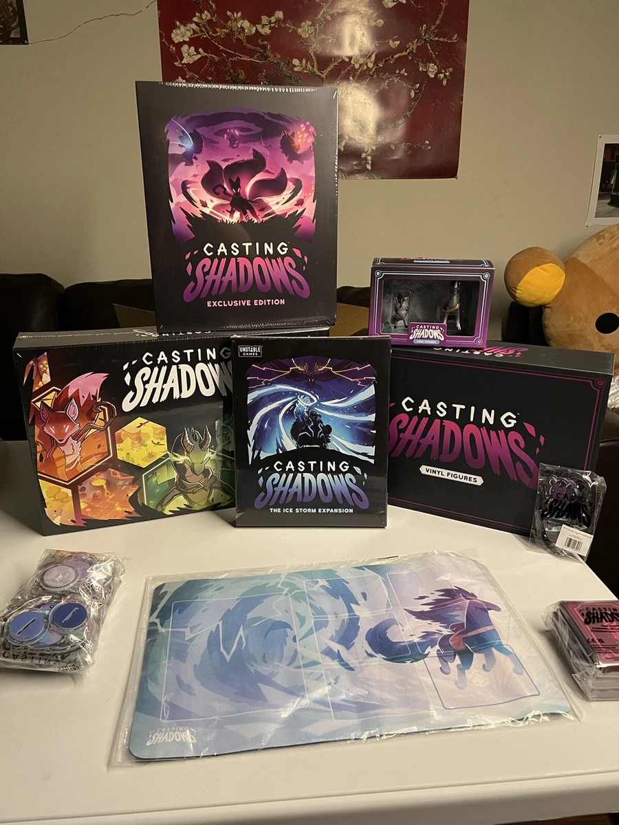 濃いピンク系統 Casting Shadows KS版 拡張/ダイス/トークン/スリーブ