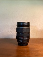 Canon EF 28-135mm f3.5-5.6 IS zoom lens, caps UV filter, clean