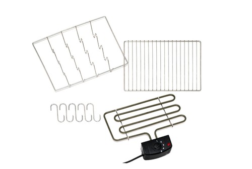 Peetz Räucherofen Set 2 Edelstahl rostfrei (V2A) kreismarmoriert 630095EKM - Bild 3 von 4