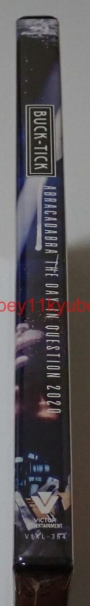 New BUCK-TICK ABRACADABRA THE DAY IN QUESTION 2020 Blu-ray Japan