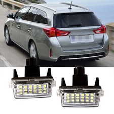 Passt für Toyota Auris Kombi E18 Bj. 07.2013-12.2018 LED Kennzeichenbeleuchtung