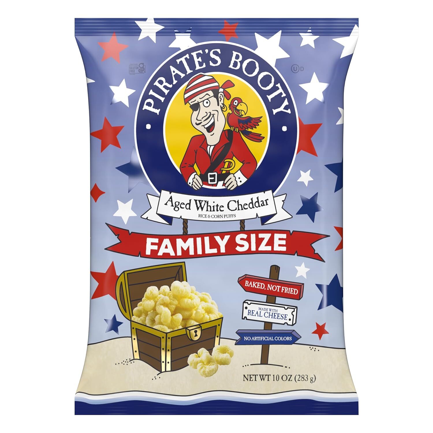 Слоеные пирожки PirateS Booty с выдержанным белым чеддером 10 унций 3390₽