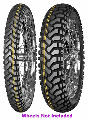 New Mitas ENDURO TRAIL Dakar (E-07) 90/90B21 & 140/80B18 Adventure Bike Tires