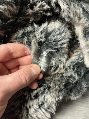 Fur faux hat ushanka winter Japanese size Medium - Picture 2 of 3