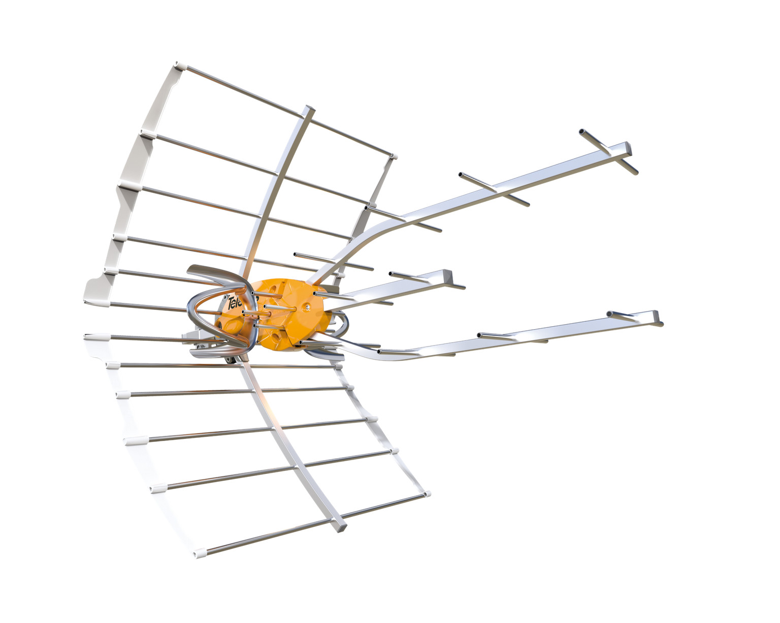 Antenne TNT extérieure Televes 148921 pour recevoir la TV en zone rurale isolée