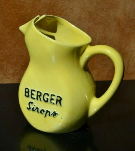 Pichets et carafes Berger de collection de type bistrot