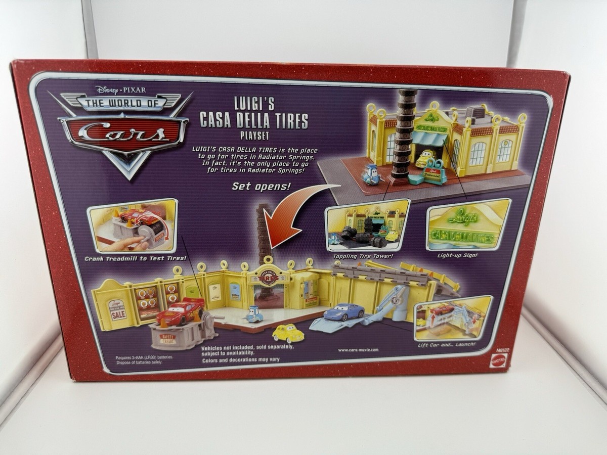 Disney Pixar Cars Luigi's Casa Della Tires Playset Toys-R-Us