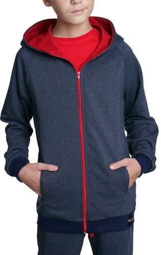 Children Boys Hoodie Hooded Sweater Sweat Jacket Pullover 30363 - Picture 2 of 13