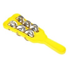 Hand Percussion Handmade Cymbals Musical Instrument Jhika Plastic Chrome Plated