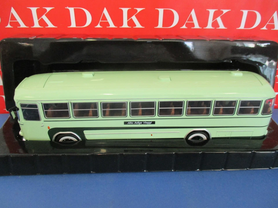 Die cast 1/43 Modellino Autobus Pullman Fiat 306/3 Alto Adige Viaggi 1972 by Ixo - Immagine 2 di 3