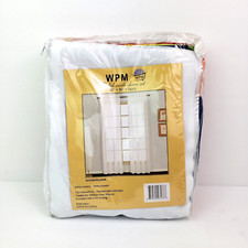 WPM Home Multicolor 60 x 84 Inch Polyester Sheer Panels Curtain Set 6 Panels